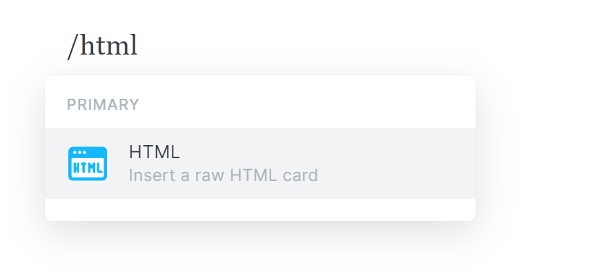 Use HTML card to insert the table of content everywhere you like
